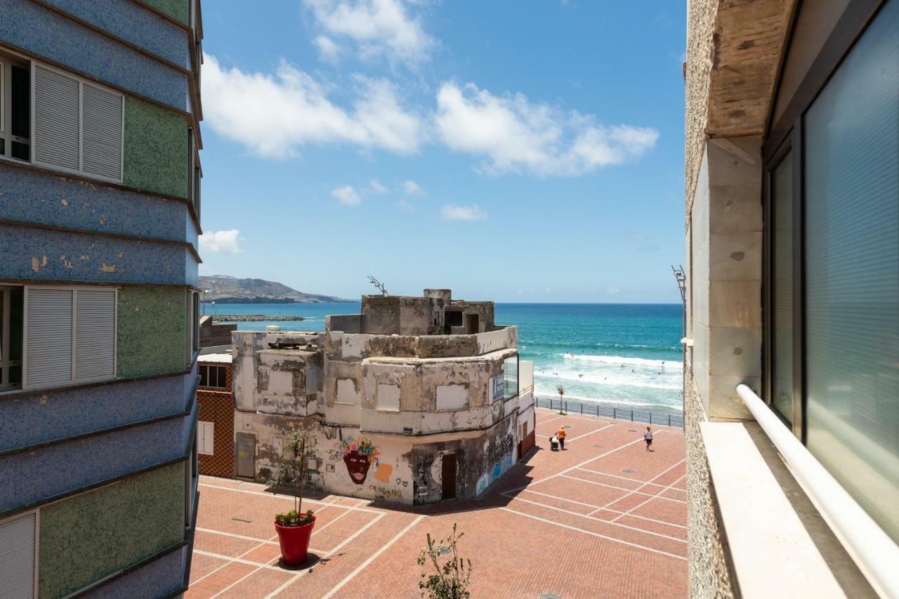 Surf Beach Canteras -Parking-Wifi By Canariasgetaway لاس بالماس دي غران كاناريا المظهر الخارجي الصورة