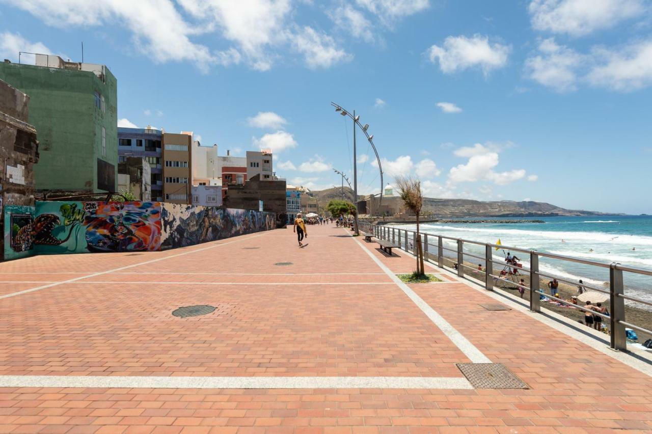 Surf Beach Canteras -Parking-Wifi By Canariasgetaway لاس بالماس دي غران كاناريا المظهر الخارجي الصورة